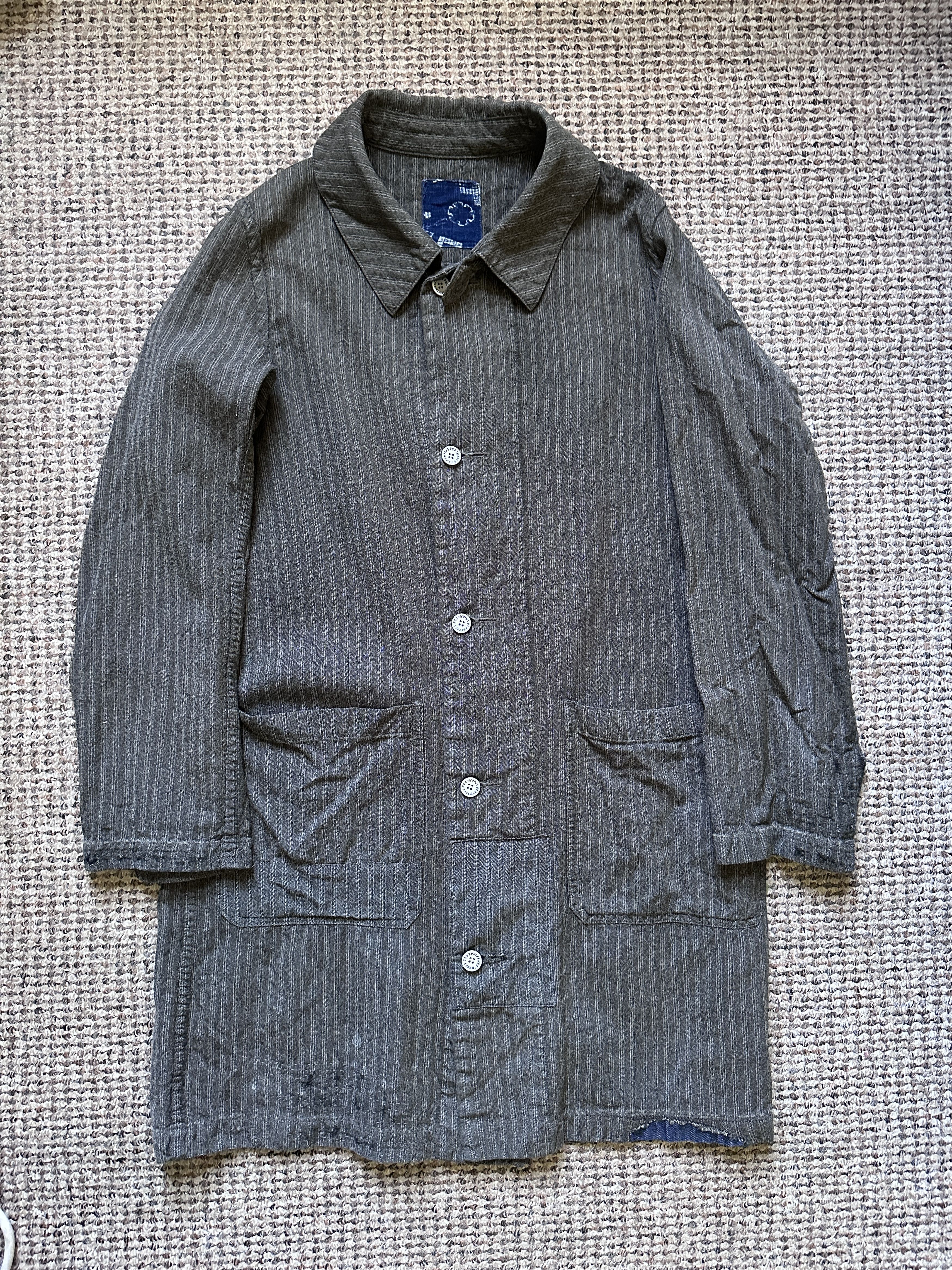 Visvim Herge Coat (Dmgd Chino) | Grailed