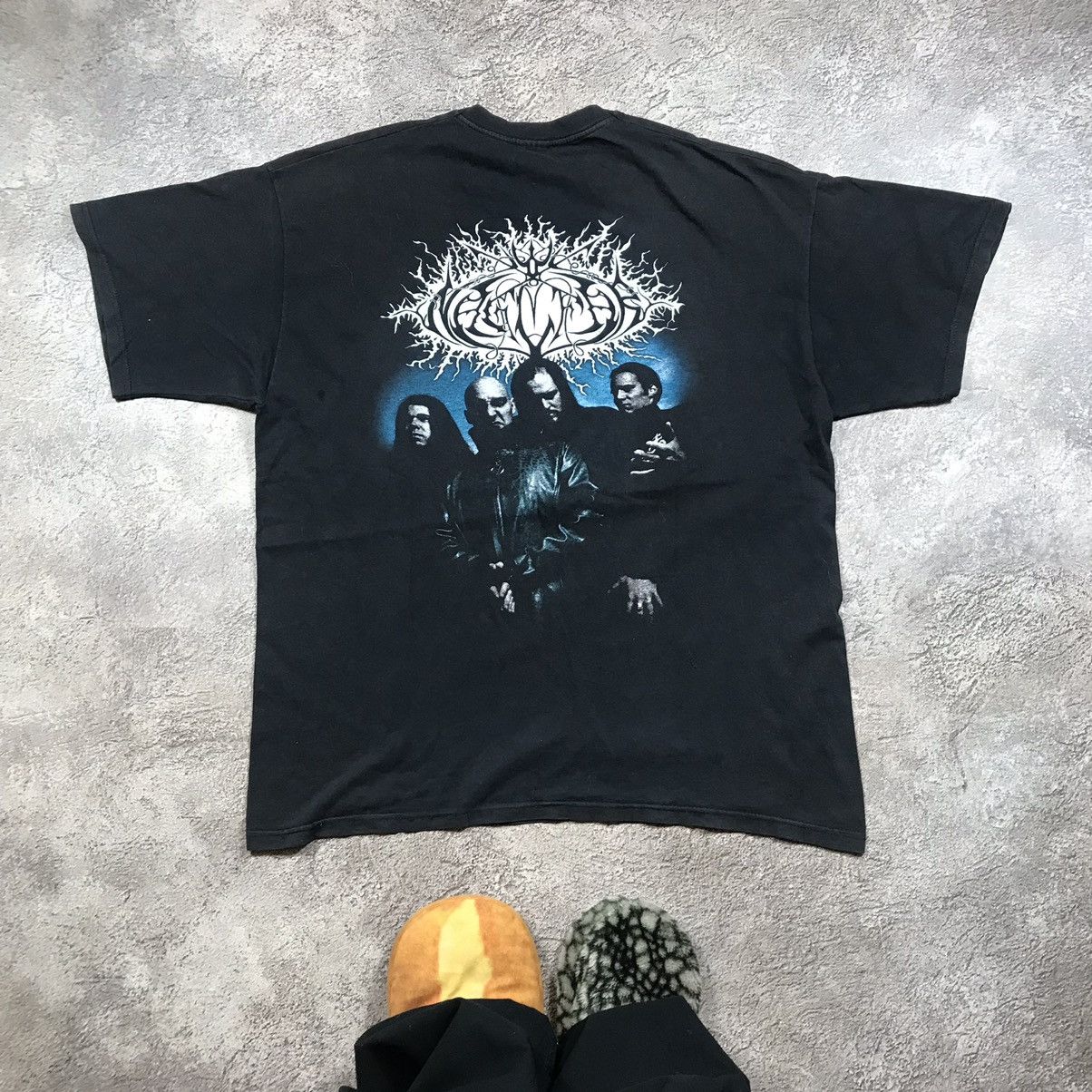 Vintage Vintage 90s Graphic Tee Skull Monster Dark Grunge Slim XL Size US XL / EU 56 / 4 - 4 Thumbnail