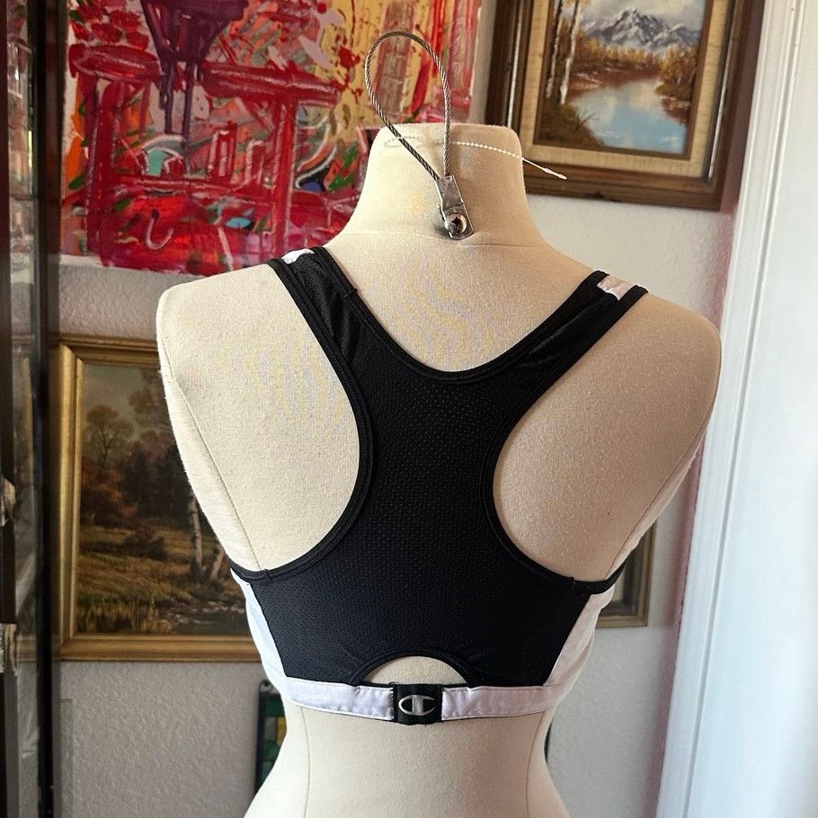 Champion champion black white reversible sports bra Size S / US 4 / IT 40 - 2 Thumbnail