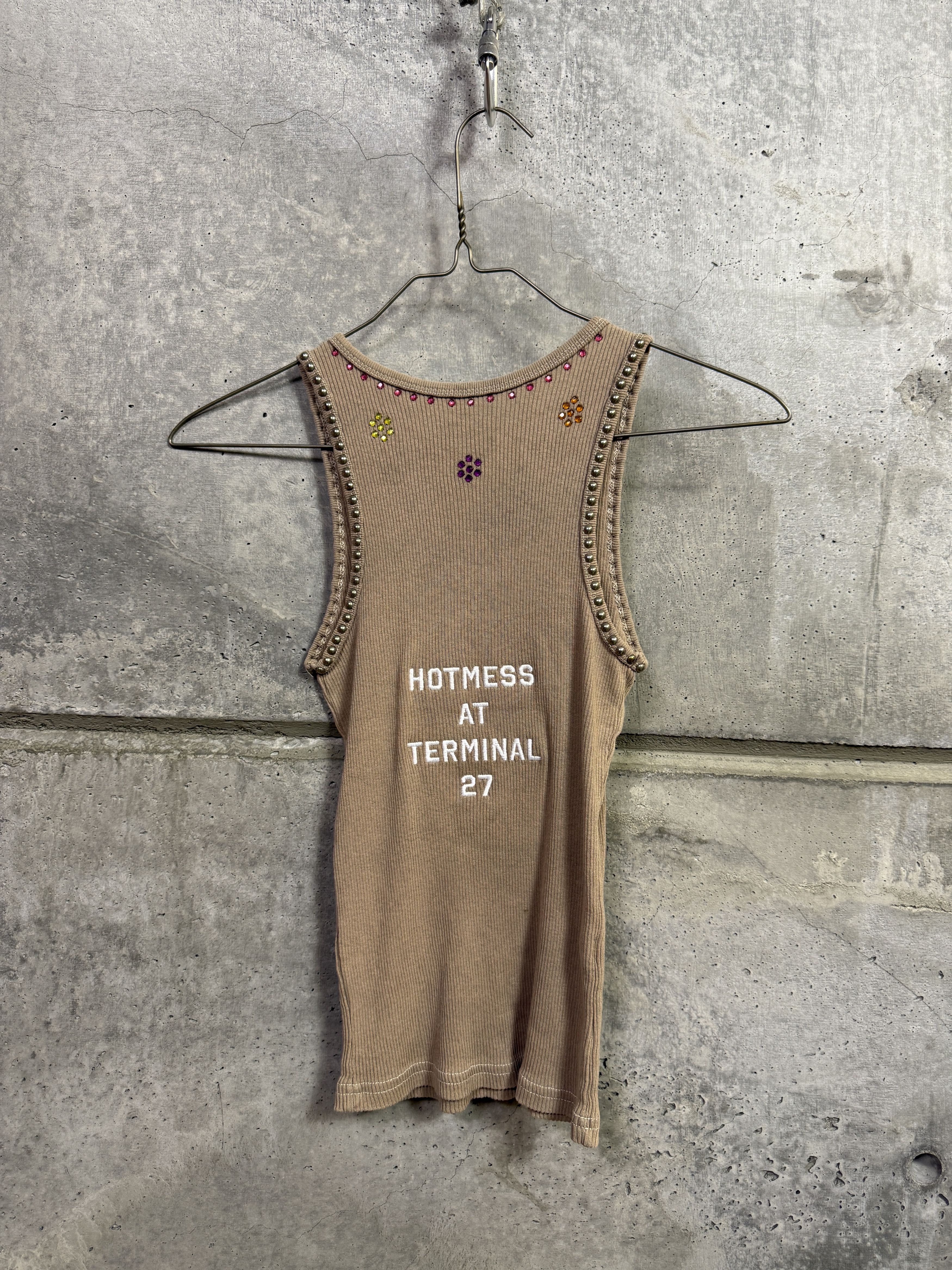 The Great China Wall The Great China Wall Tie Dye Studded Tank Top Size M / US 6-8 / IT 42-44 - 2 Thumbnail