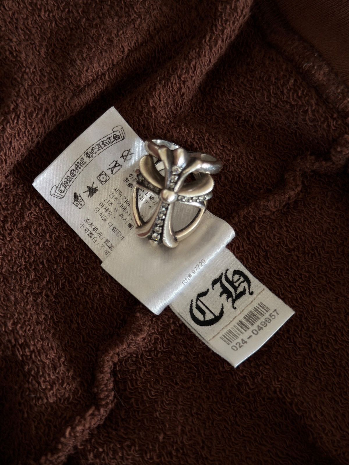 Chrome Hearts Chrome Hearts Matty Boy ‘Structure’ Brown Hoodie Sweatshirt Size US M / EU 48-50 / 2 - 12 Thumbnail