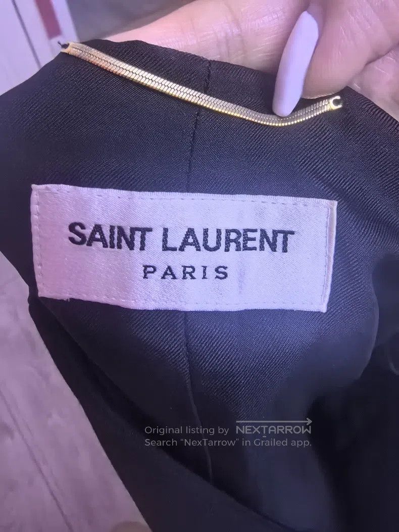 Saint Laurent Paris Saint Laurent Paris Vest Size XS / US 0-2 / IT 36-38 - 6 Thumbnail