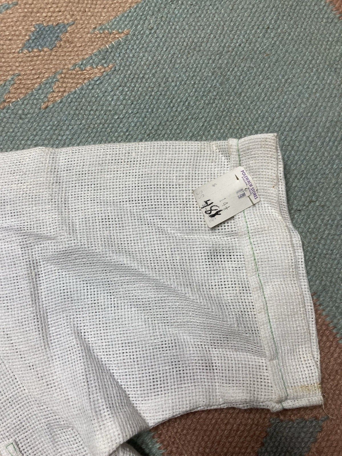 Vintage NEW VTG 70s polo shirt campus mesh sheer DEADSTOCK small Size US S / EU 44-46 / 1 - 3 Thumbnail