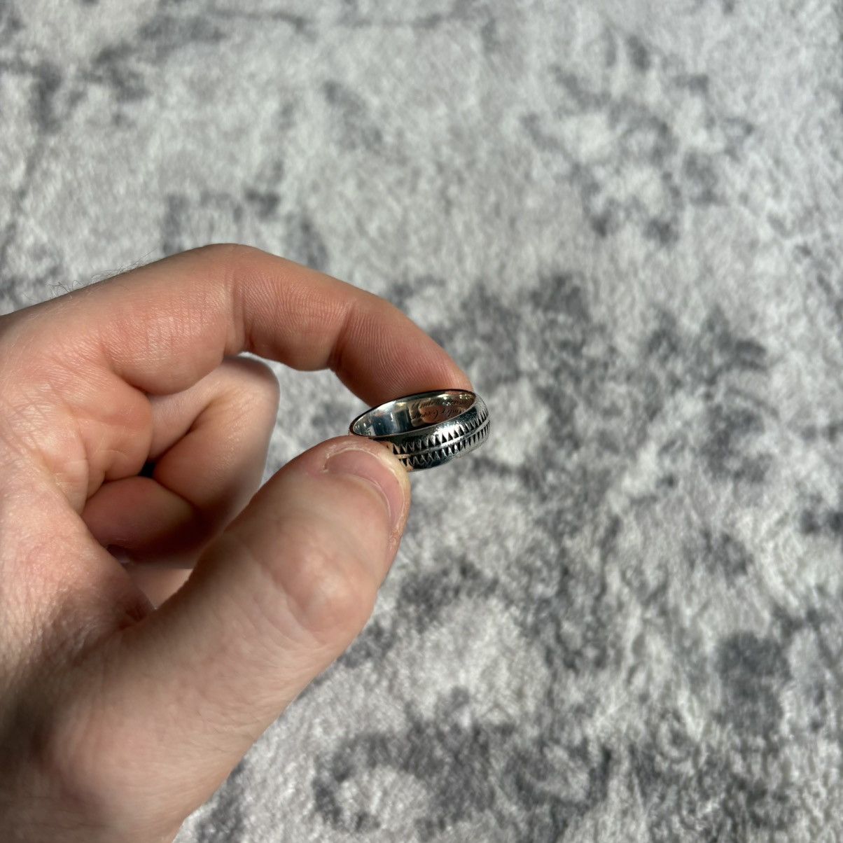 Undercover Undercover SS03 Scab Giz Pattern Ring Size ONE SIZE - 3 Thumbnail