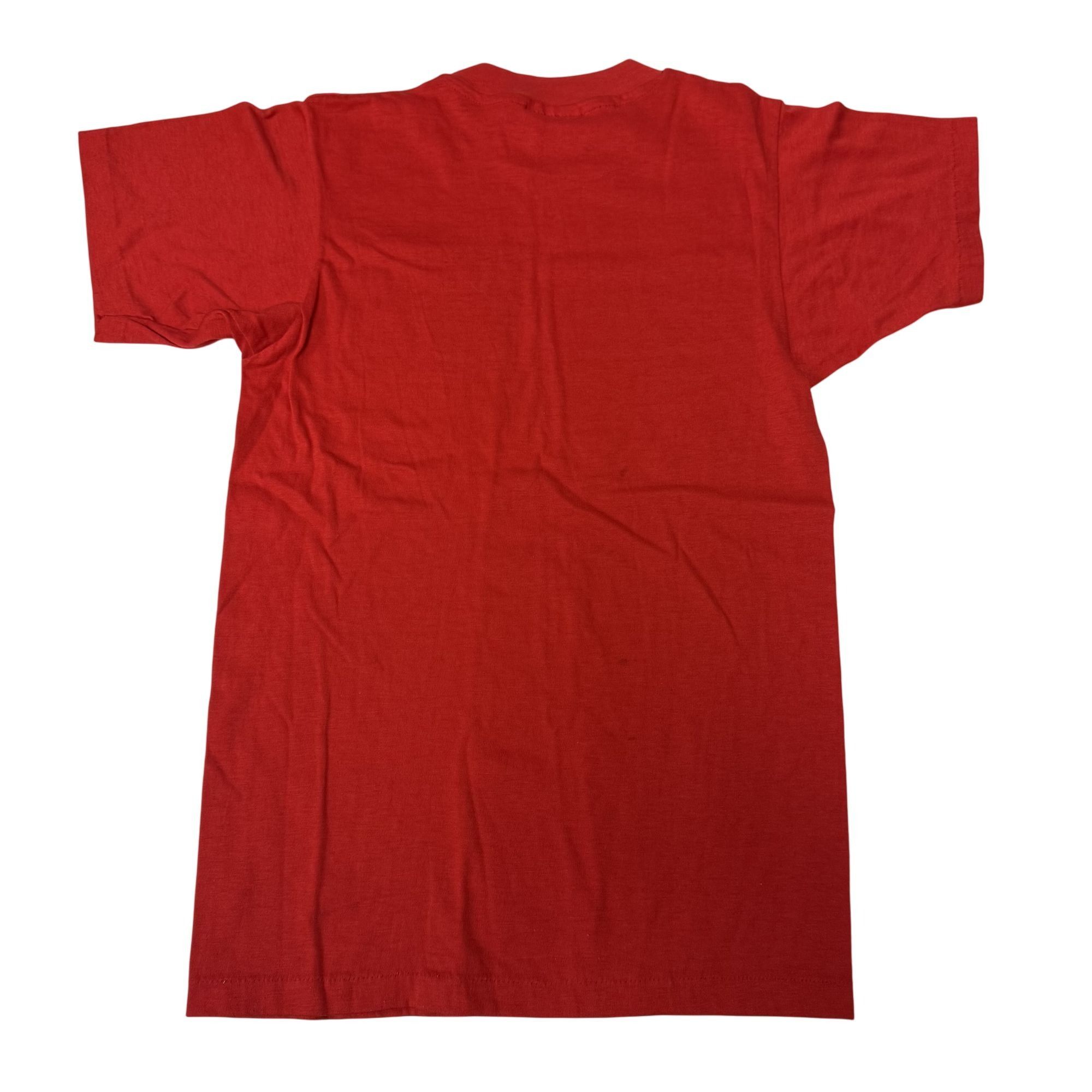 Hanes 80's Red NASSAU BAHAMAS 50/50 Tropical Island SUNSET T Shirt Size US S / EU 44-46 / 1 - 3 Thumbnail