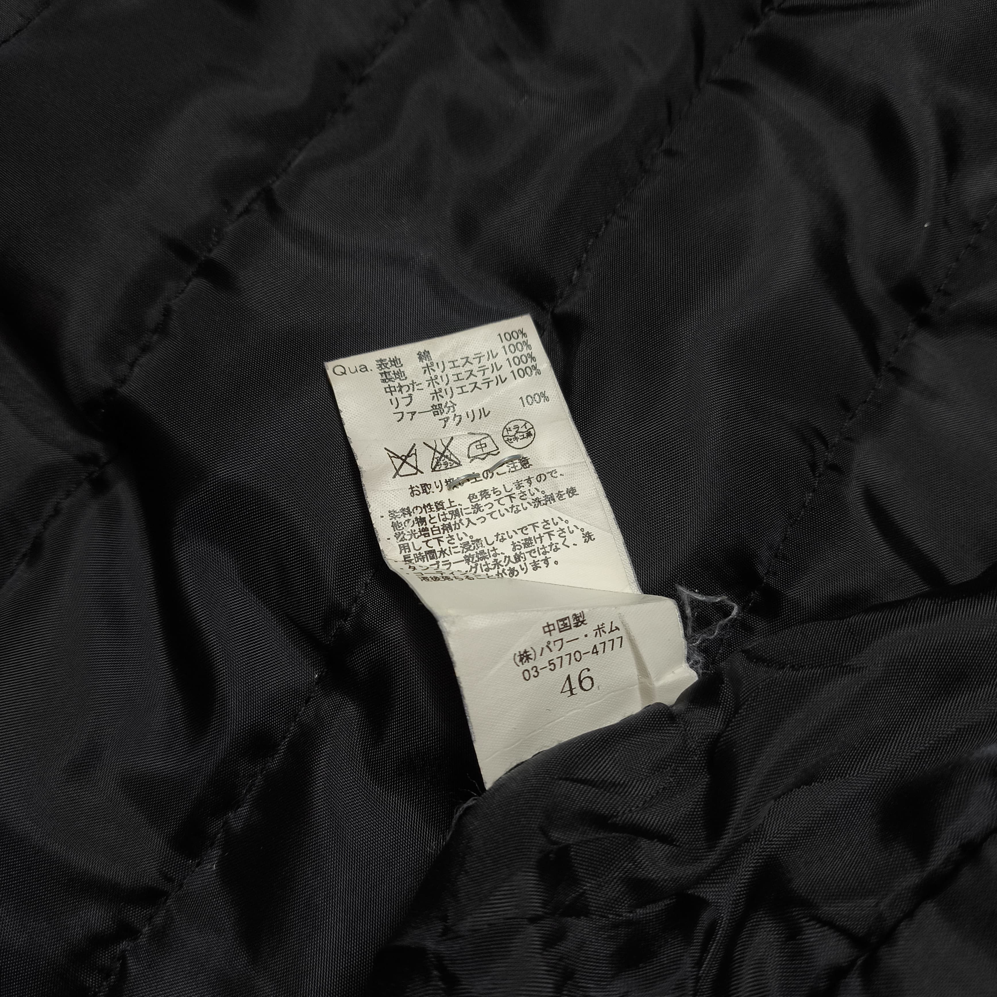14th Addiction 2000s Japanese brand Civarize Waxed Fur Trim Jacket Size US S / EU 44-46 / 1 - 14 Thumbnail