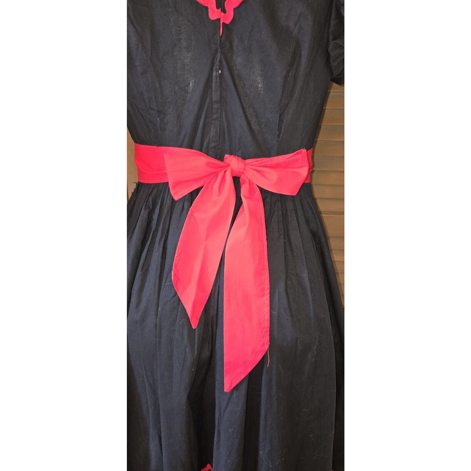 & Other Stories Antique Square Dancing Rockabilly Flare Spanish Style Dress Size S / US 4 / IT 40 - 12 Thumbnail