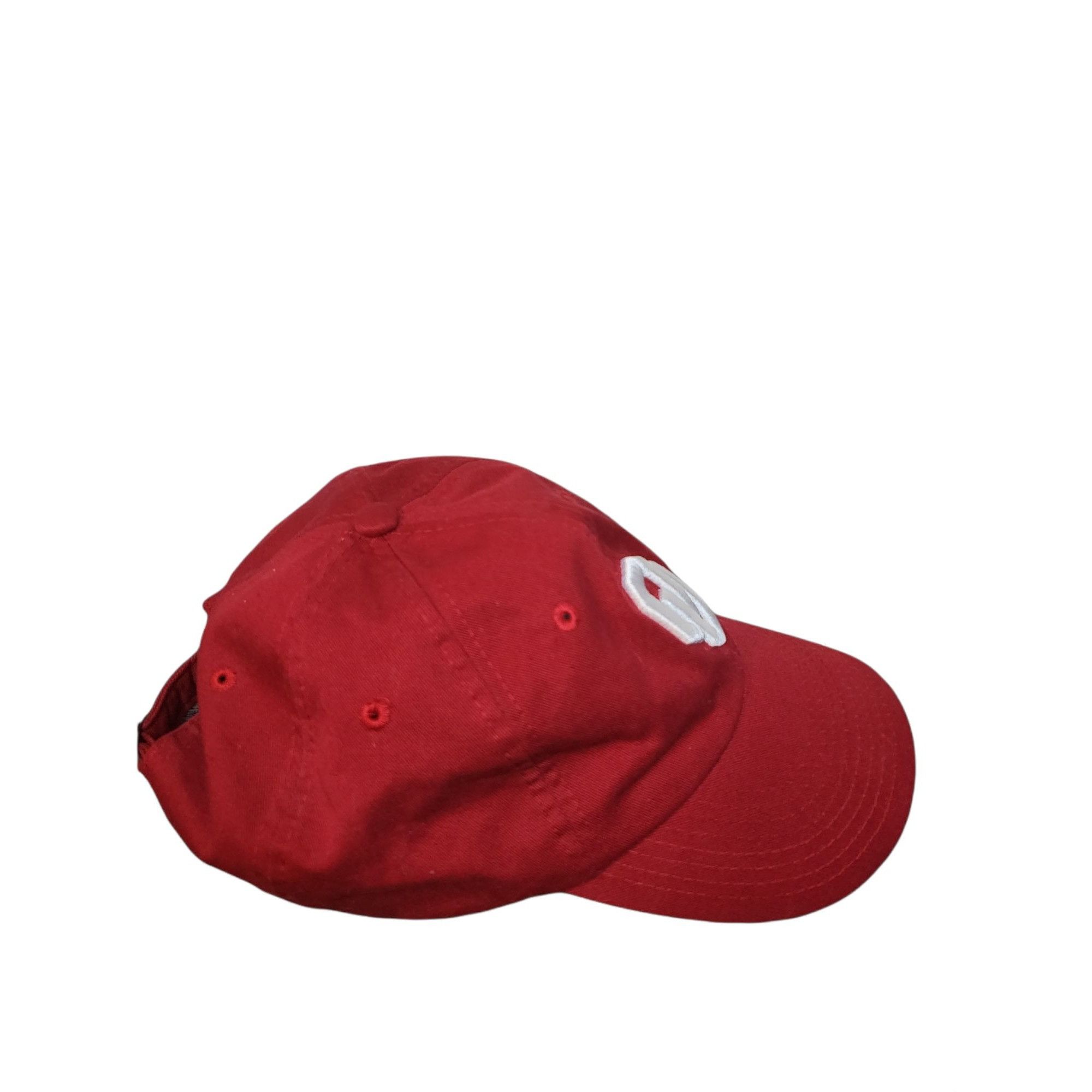 NCAA Oklahoma Sooners Adjustable Strap Hat OS Maroon Bizcaps NCAA Size ONE SIZE - 2 Thumbnail