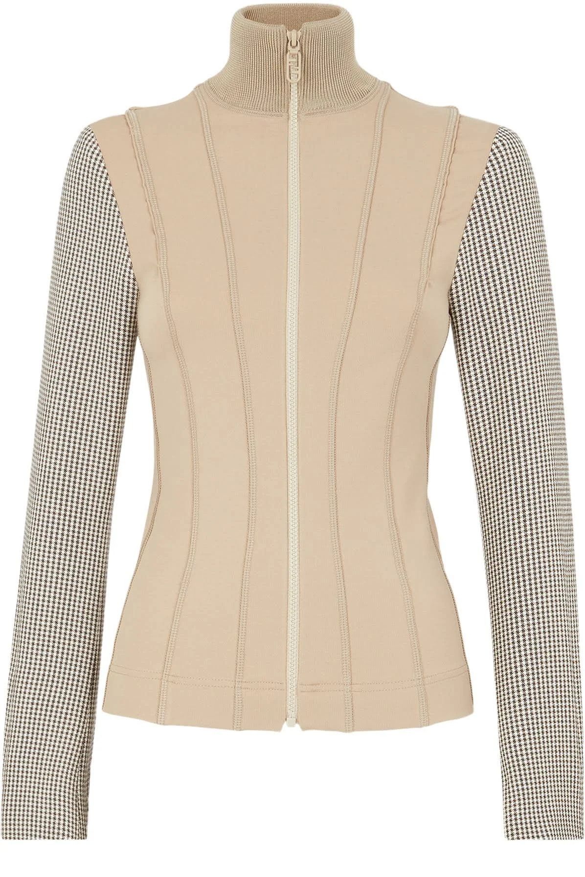 Fendi o1loc1c0824 Jacket in Beige Size M / US 6-8 / IT 42-44 - 1 Preview