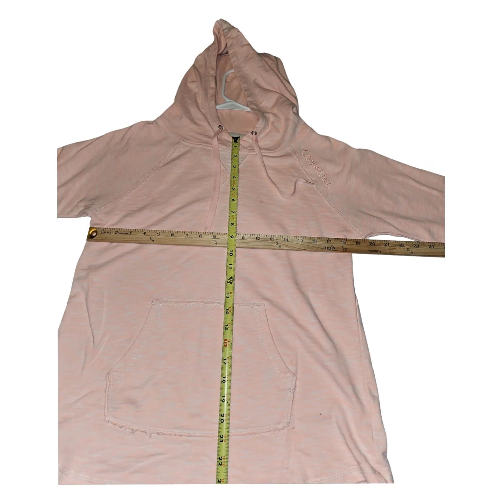 Calvin Klein Calvin Klein Hoodie Women's Pink Pullover Drawstring Casual Preppy Medium Size M / US 6-8 / IT 42-44 - 3 Thumbnail