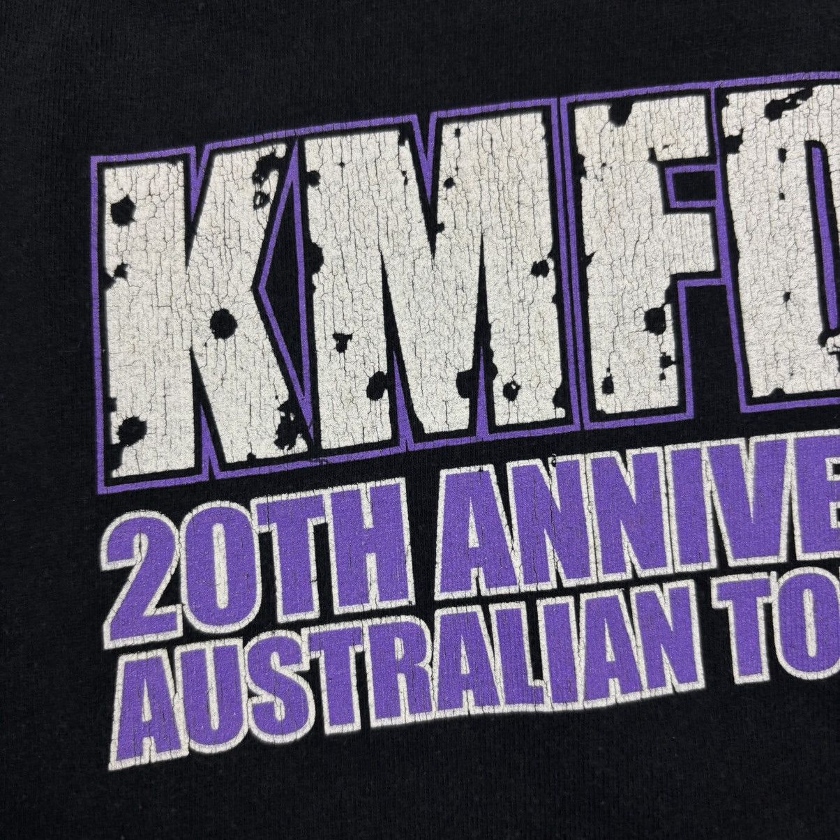 Band Tees Original vintage KMFDM – 20th Anniversary Aus Tour 2004 Size US L / EU 52-54 / 3 - 5 Thumbnail