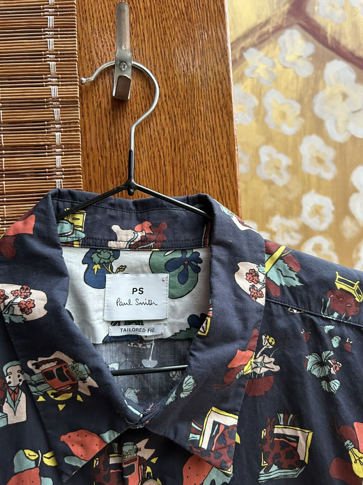 Paul Smith PS Paul Smith Novelty Print Long Sleeve Button-Up Shirt Size US L / EU 52-54 / 3 - 5 Thumbnail