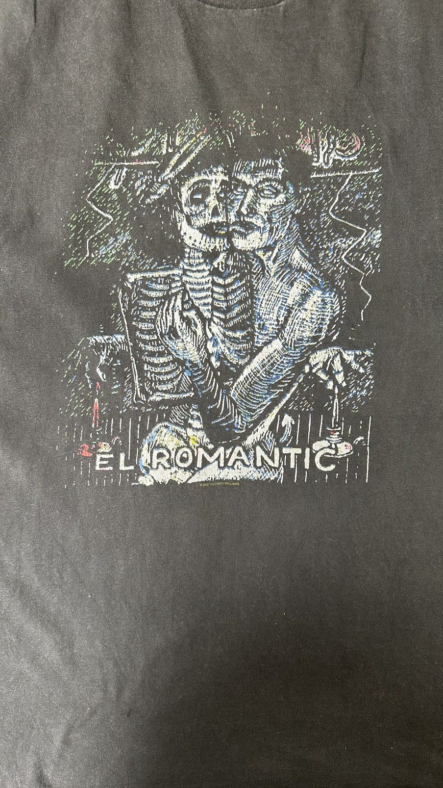 Vintage VINTAGE LUCINDA WILLIAMS EL ROMANTIC TEE Size US M / EU 48-50 / 2 - 2 Thumbnail