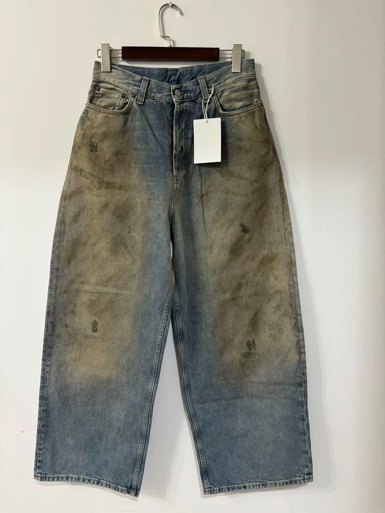 Acne Studios Acne Studios Baggy Denim Pants with Mud Dye- DMC Size US 36 / EU 52 - 1 Thumbnail