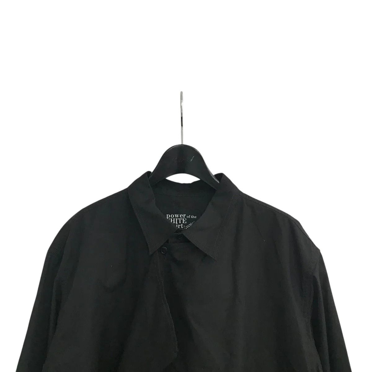 Yohji Yamamoto Yohji Yamamoto pour homme Chain-stitched shirt with scarf Size US M / EU 48-50 / 2 - 3 Thumbnail