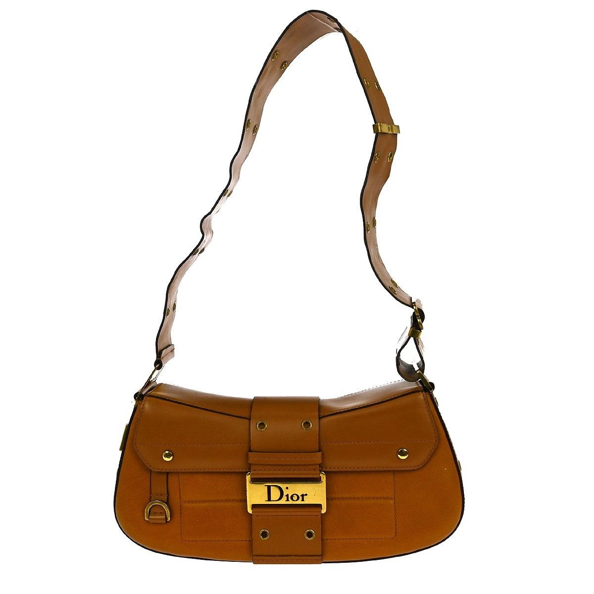 Dior Christian Dior Vintage Street Chic Columbus Bag Leather Size ONE SIZE - 1 Thumbnail
