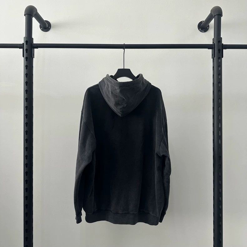 Balenciaga Balenciaga FW21 Sporty B Embroidered logo Washed Worn Hoodi Size US XS / EU 42 / 0 - 2 Thumbnail