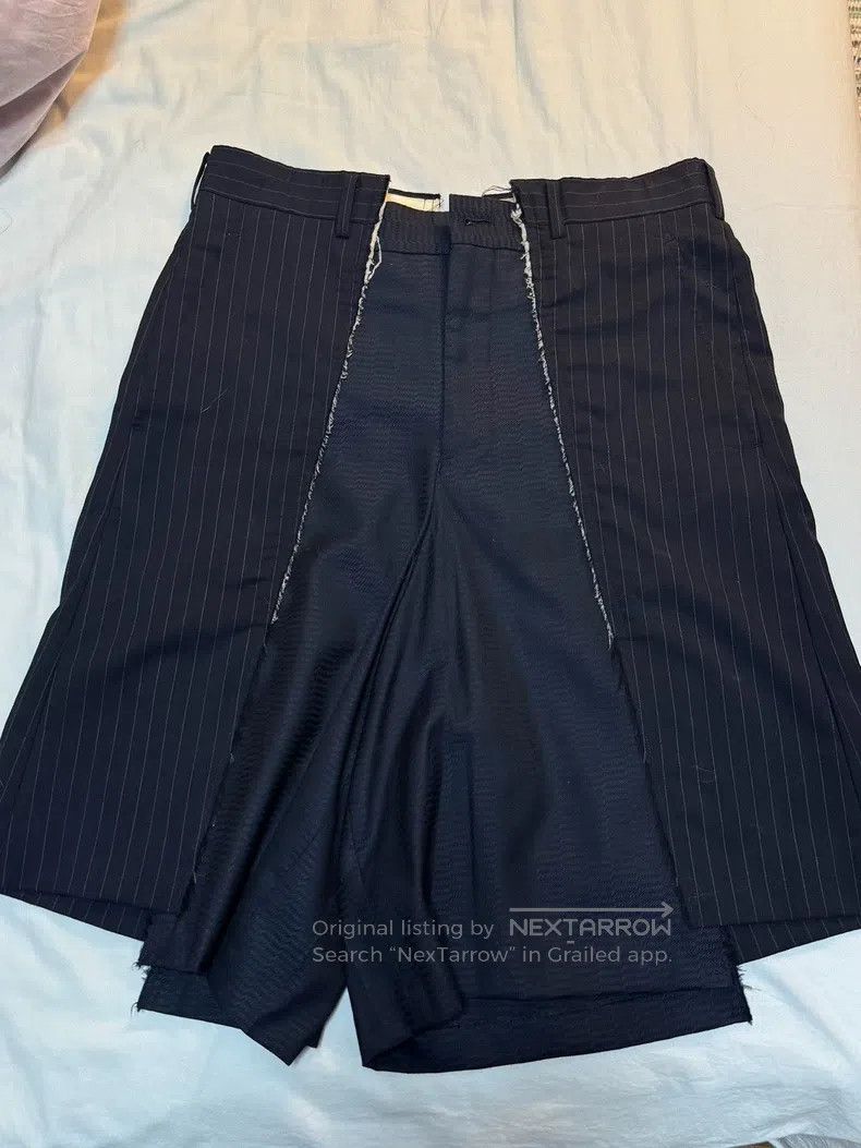 Comme des Garcons Comme Des Garcons size S Striped Patchwork Shorts Size 22" - 1 Thumbnail
