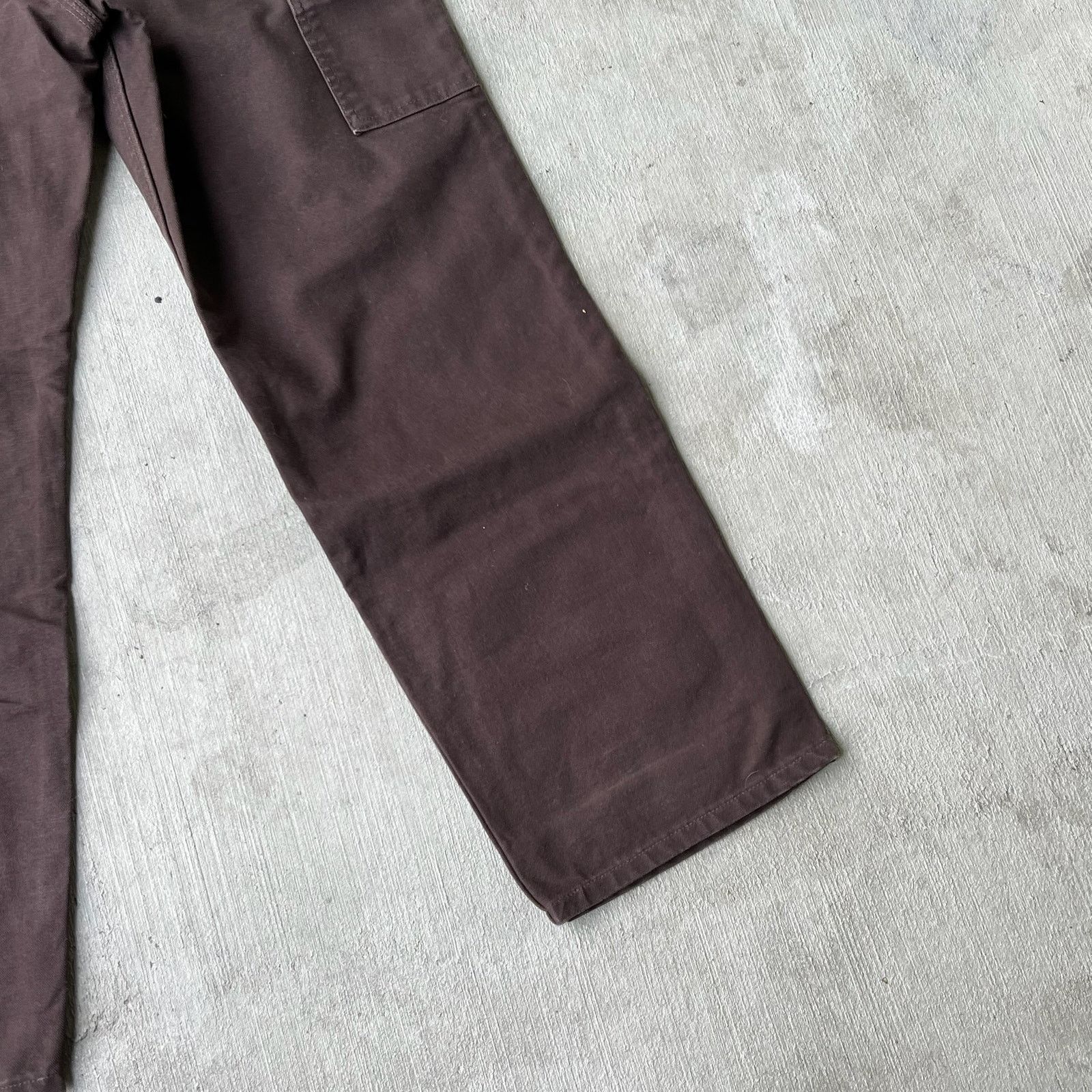 Carhartt × Vintage Carhartt brown double knee work wear carpenter pants Size US 32 / EU 48 - 4 Thumbnail