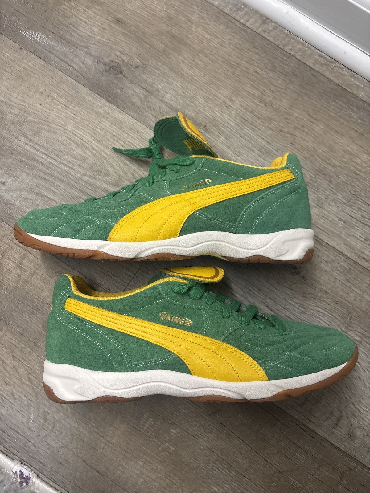 Puma Puma king indoor royalty ‘archive green yellow sizzle’ Size US 13 / EU 46 - 6 Thumbnail