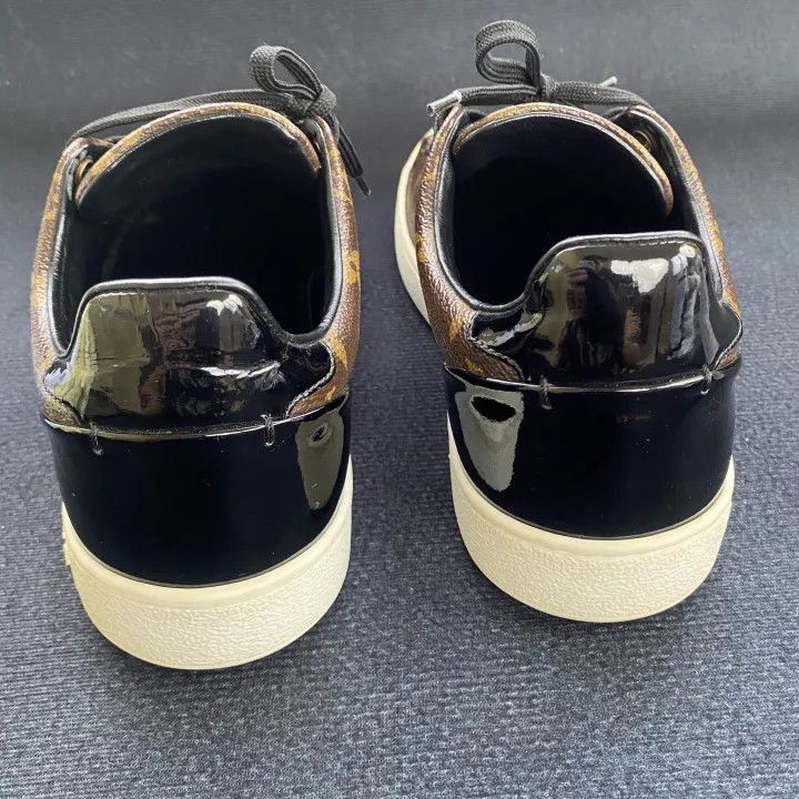 Louis Vuitton Louis Vuitton Frontrow Monogram Low-Top Sneakers -2508 Size US 6 / IT 36 - 3 Thumbnail