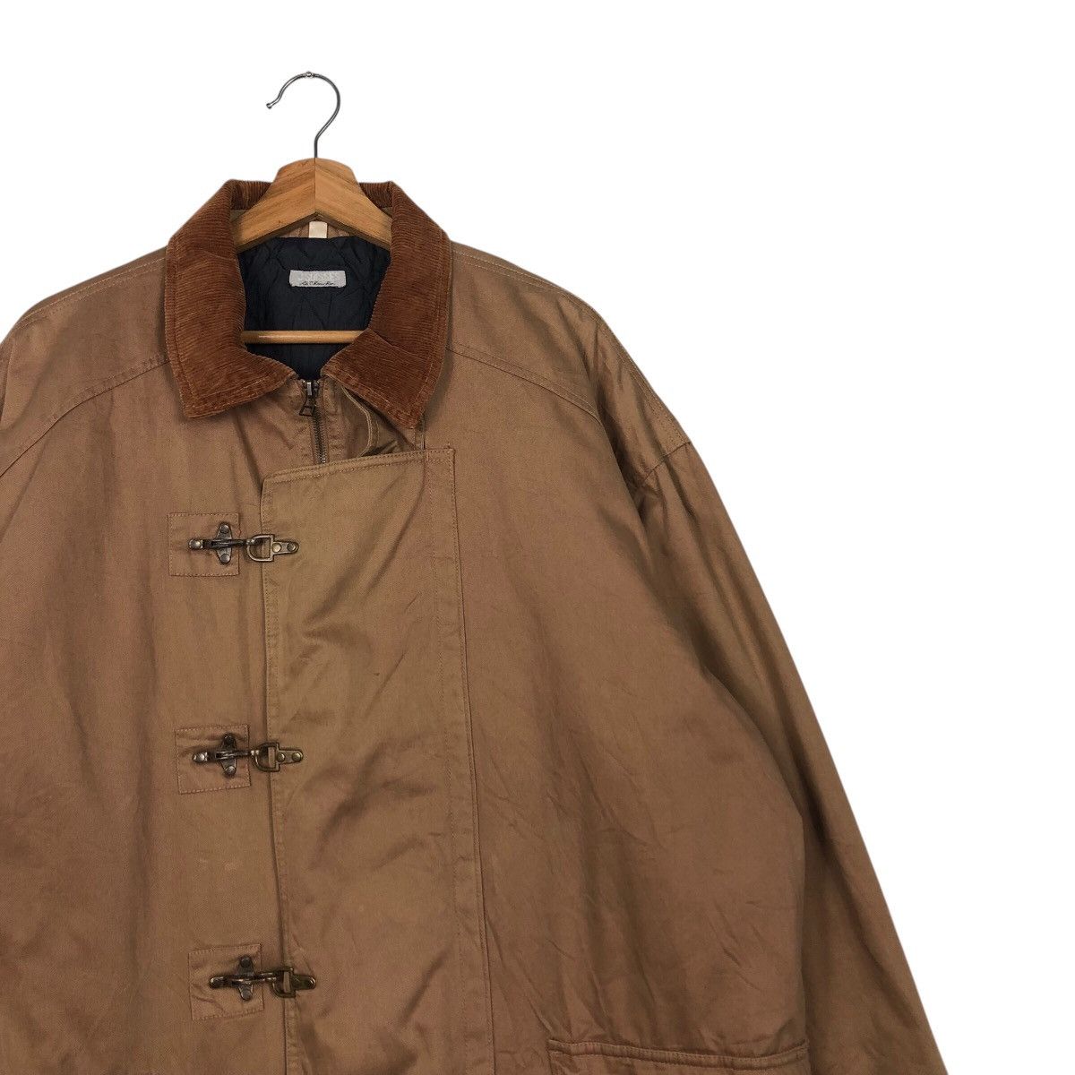 Japanese Brand 📌Vintage Chore Worker Jacket Duck Canvas Detroit 3 Suisses Size US L / EU 52-54 / 3 - 7 Thumbnail