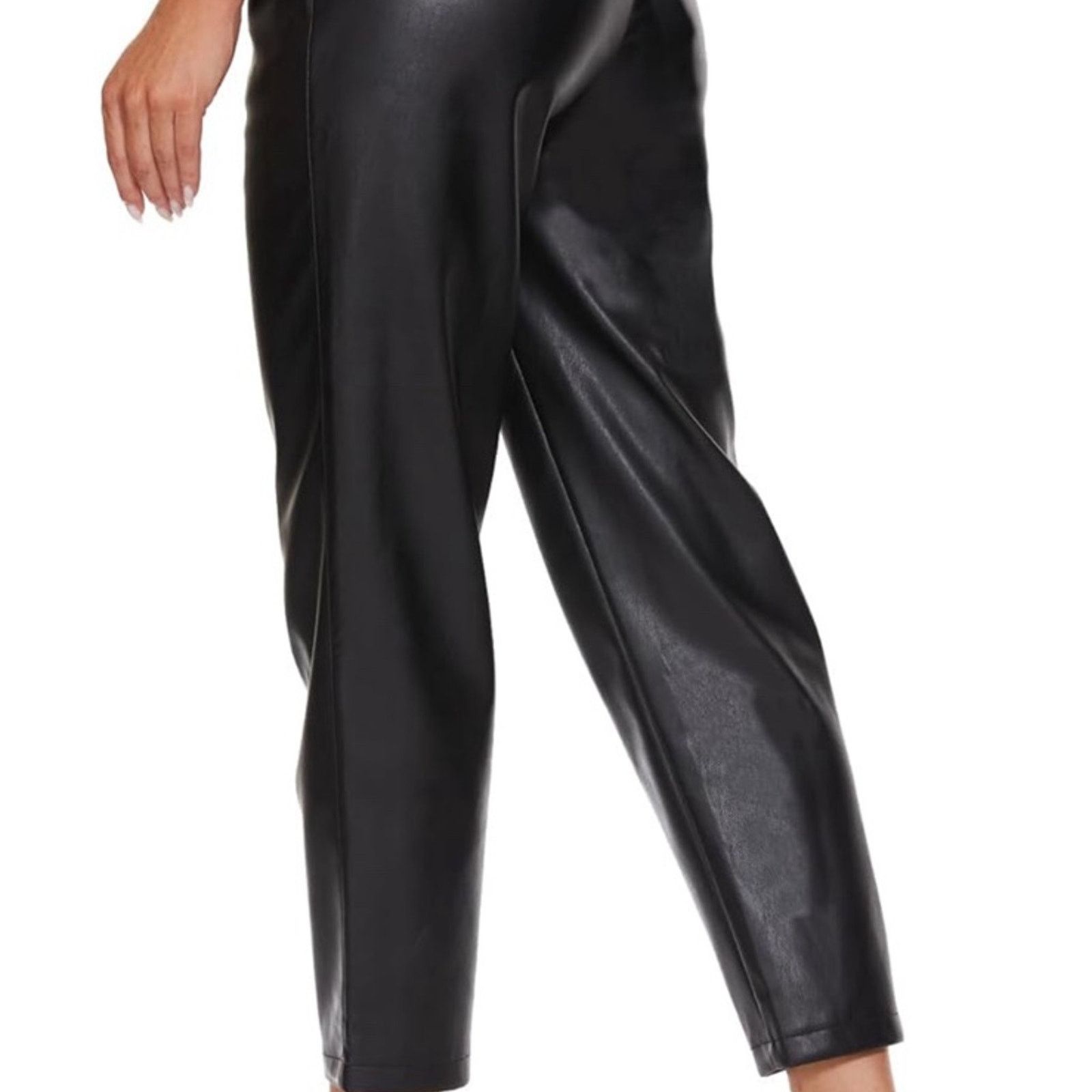 Other Faux Leather Pants for Women High Waist Small Size 26" / US 2 / IT 38 - 2 Thumbnail