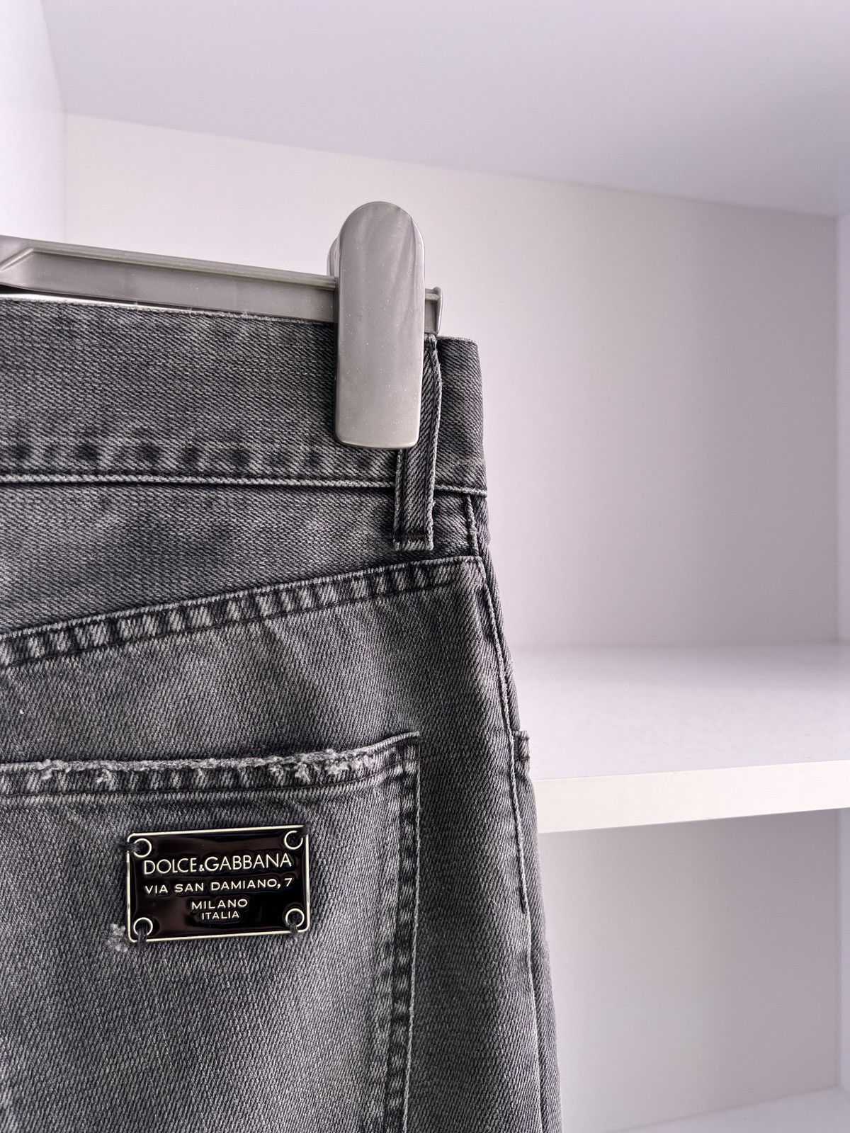 Dolce & Gabbana × Vintage Vintage Dolce Gabbana Black Archival Y2K pants Size US 32 / EU 48 - 15 Thumbnail