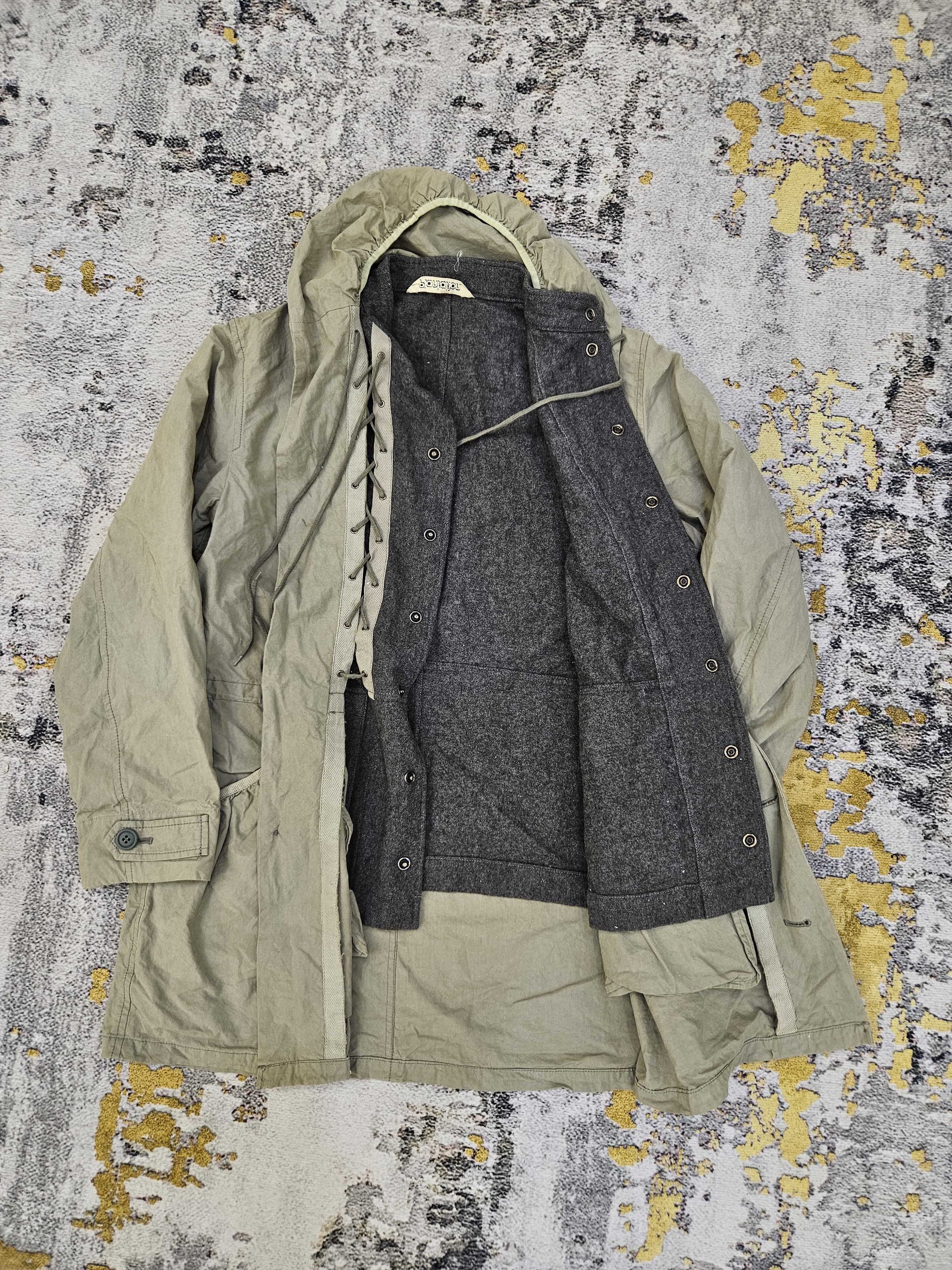Issey Miyake RARE VINTAGE Issey Miyake 2-in-1 Layered Parka Jacket Size US M / EU 48-50 / 2 - 2 Thumbnail