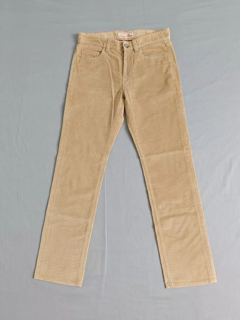 Loro Piana LORO PIANA Men's corduroy casual trousers Size US 30 / EU 46 - 1 Thumbnail