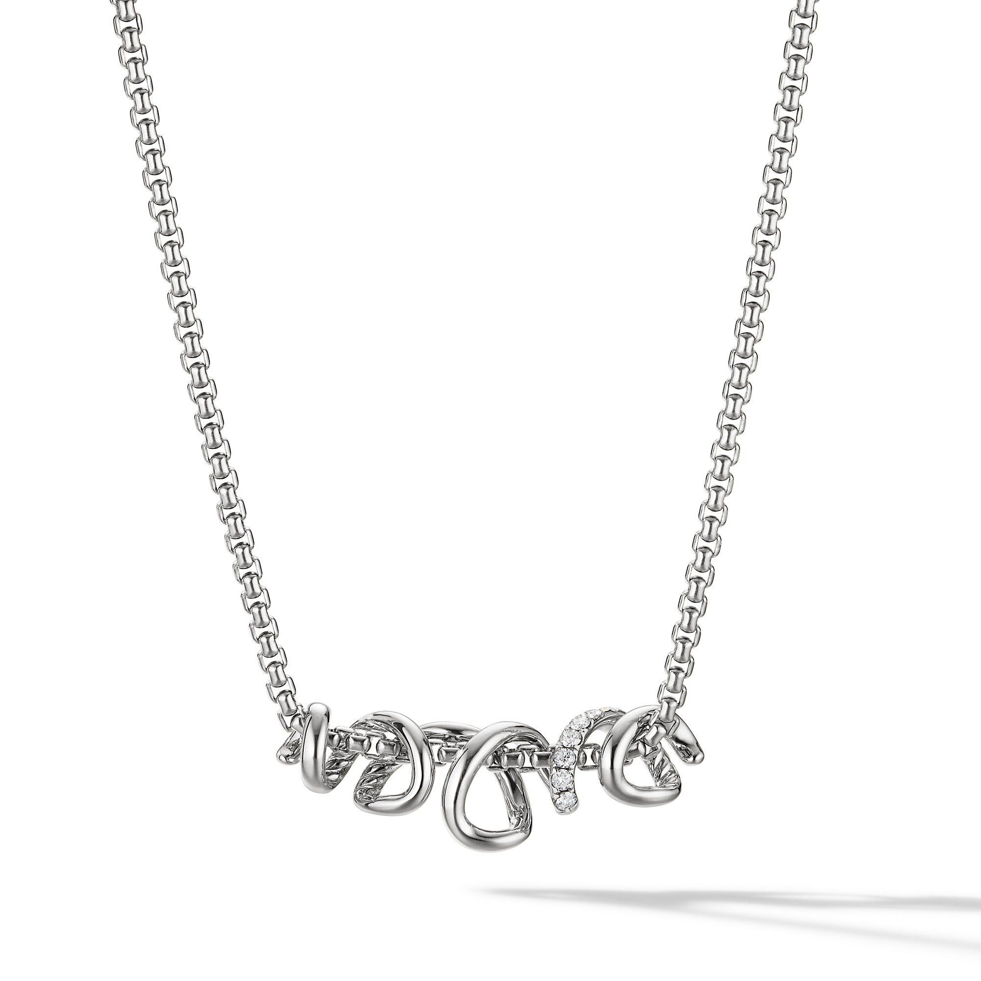David Yurman o1w1db10325 Size:OS/ Helena Element Amulet in Silver Size ONE SIZE - 1 Thumbnail