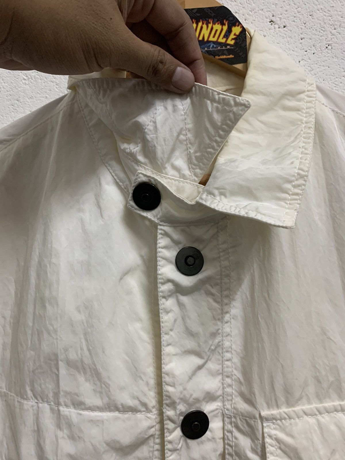 Giorgio Armani × Vintage Vintage Giorgio Armani Nylon Parkas Jacket Size US XL / EU 56 / 4 - 6 Thumbnail