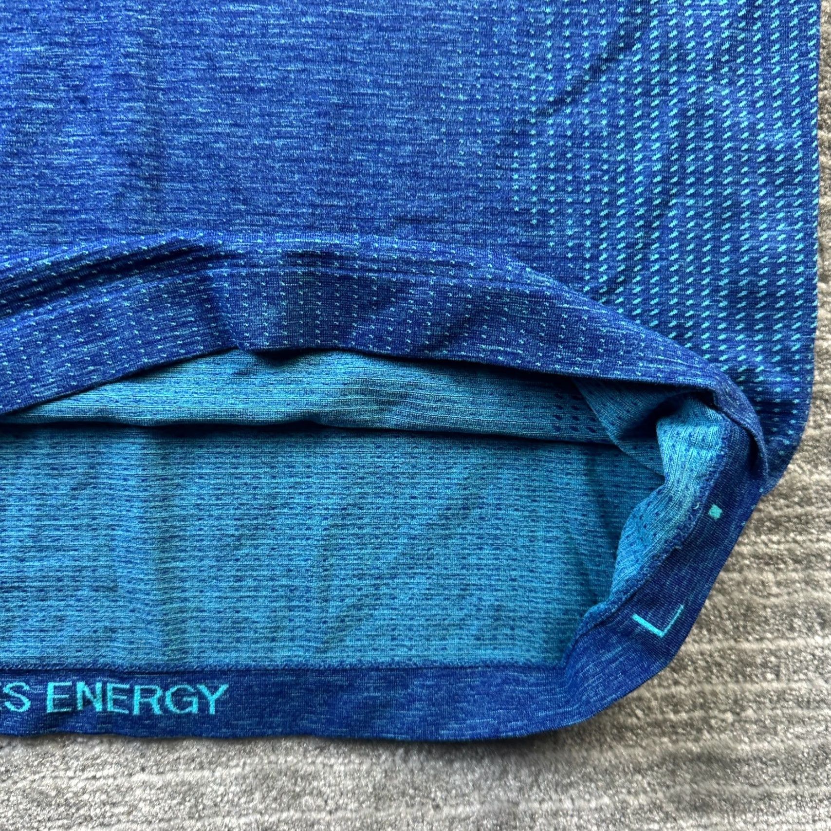 Lululemon Lululemon Shirt Mens Large Blue Metal Vent Tech Short Sleeve Gym Size US L / EU 52-54 / 3 - 6 Thumbnail