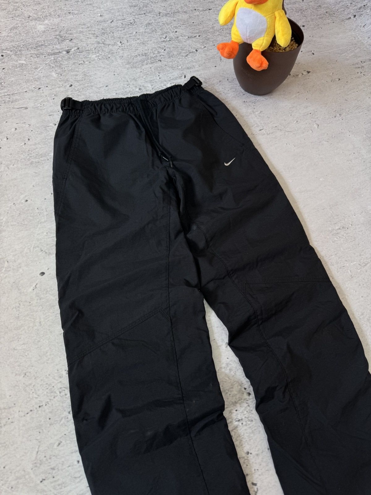 Nike × Vintage NIKE NYLON VINTAGE Y2K OVERSIZE BAGGY FIT PANTS SWEATPANTS Size US 32 / EU 48 - 2 Thumbnail
