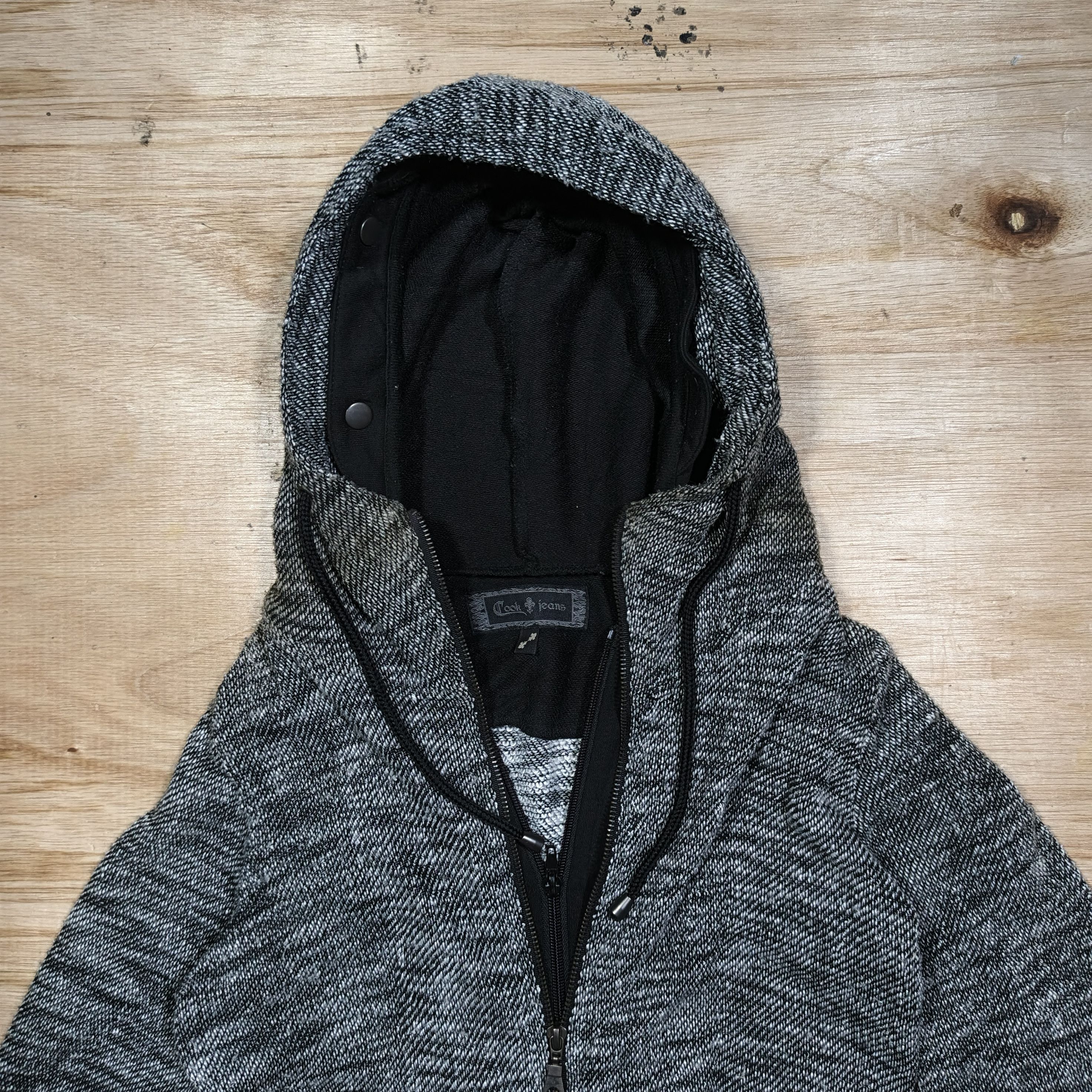 Cook Jeans Cook Jeans Archive Double Layer-Zipper Hoodie Size US M / EU 48-50 / 2 - 3 Thumbnail