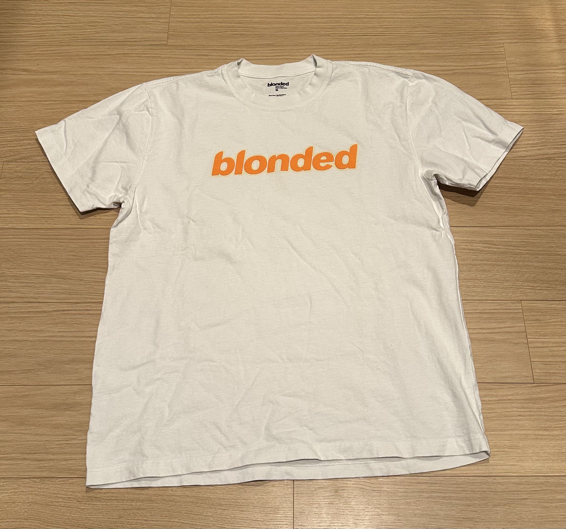 Frank Ocean Frank Ocean Blonded 2021 White Orange Tshirt Size US M / EU 48-50 / 2 - 2 Thumbnail