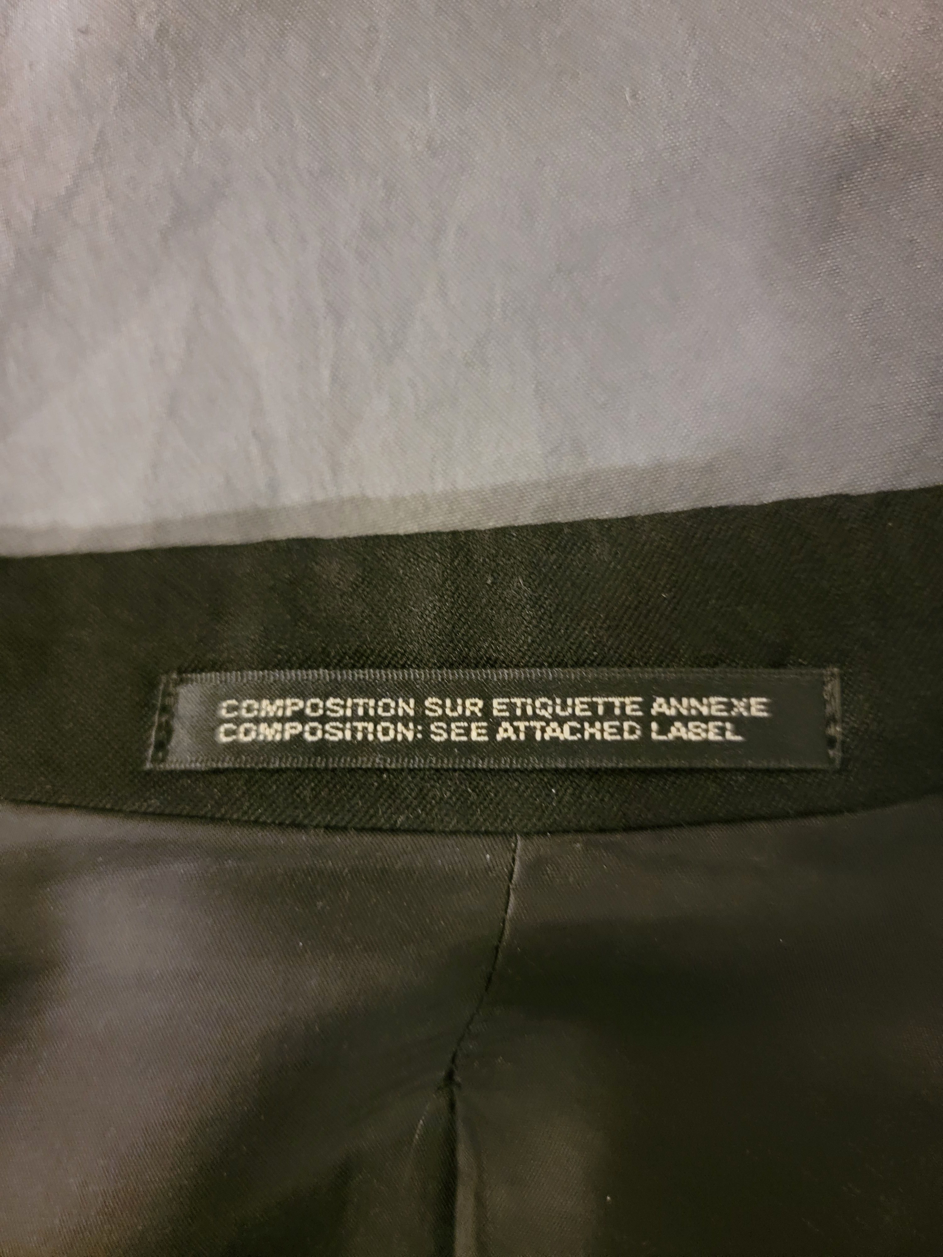 Yohji Yamamoto Yohji Yamamoto FW16 Bondage Blazer Size 38R - 4 Thumbnail