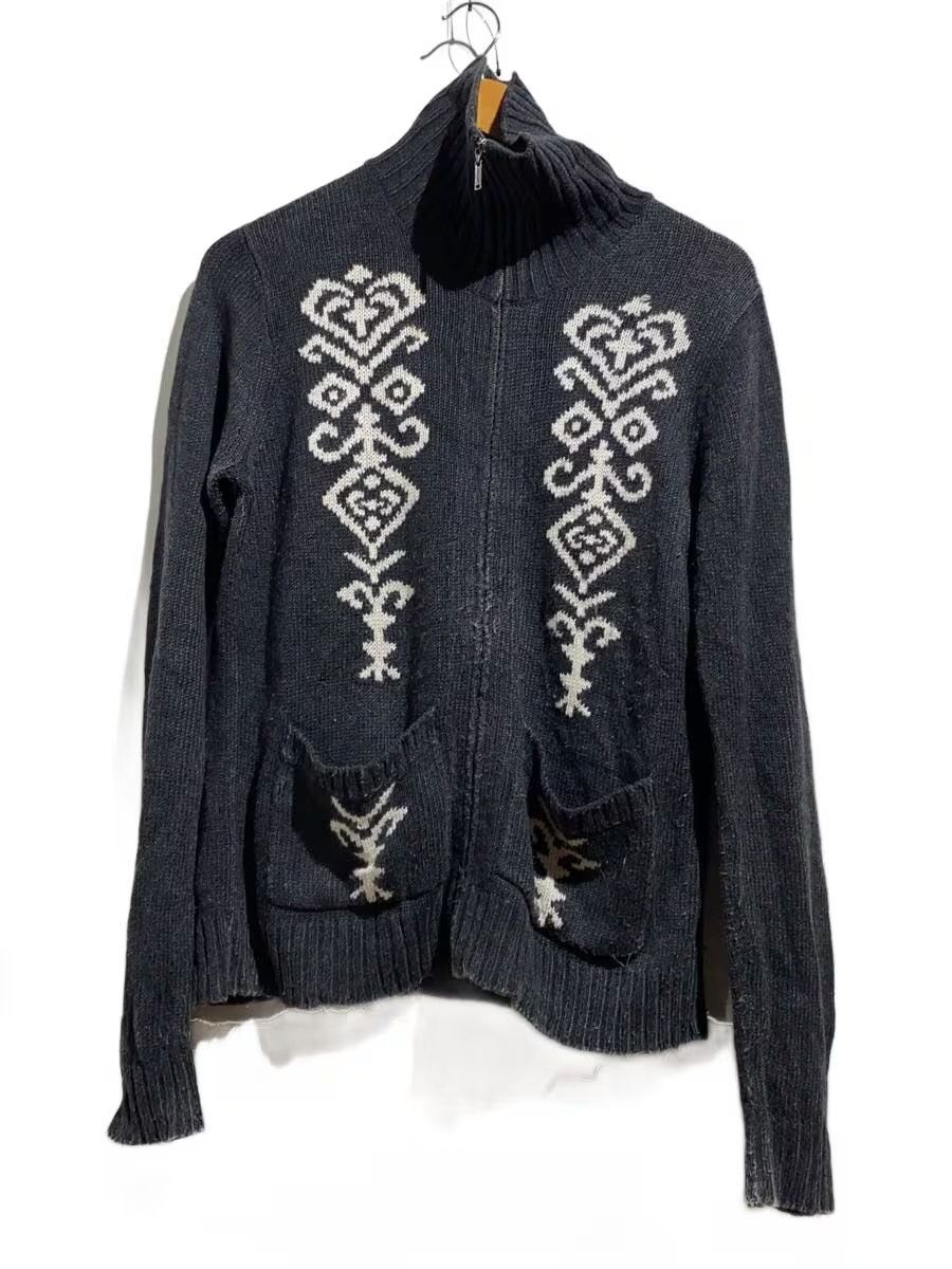 Hysteric Glamour Pattern Full Zip Wool Knit Sweater Size US M / EU 48-50 / 2 - 1 Thumbnail