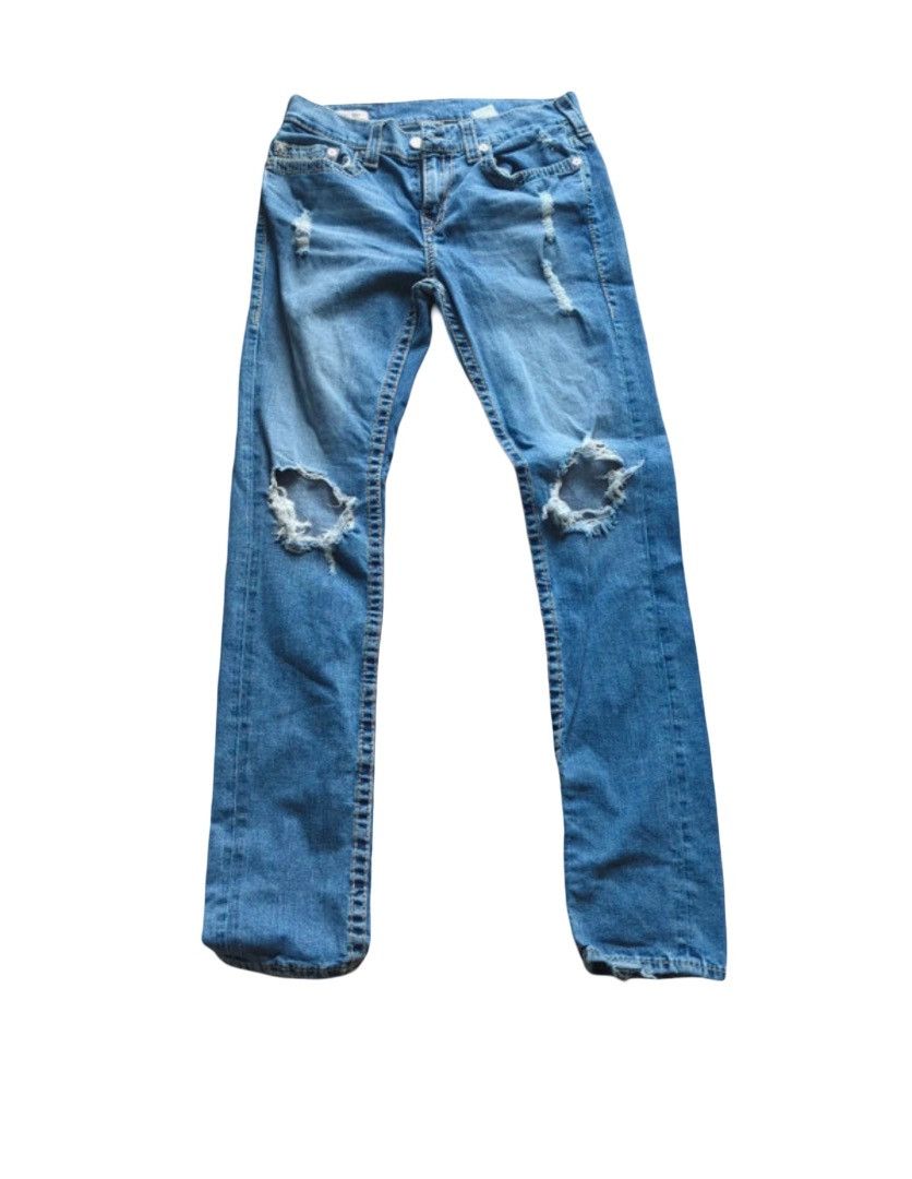True Religion True Religion Jeans – Relaxed Skinny – Distressed – W32 L33 Size US 32 / EU 48 - 1 Thumbnail