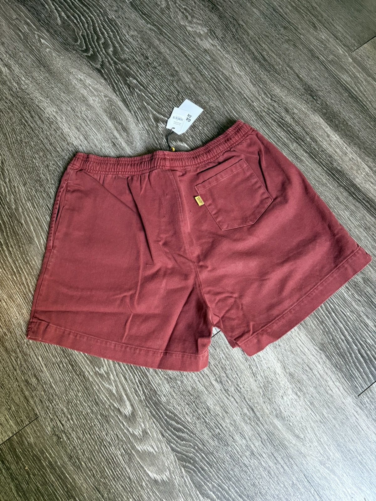 Gallery Dept. Gallery Dept. Maroon Zuma Shorts Size US 33 - 4 Thumbnail