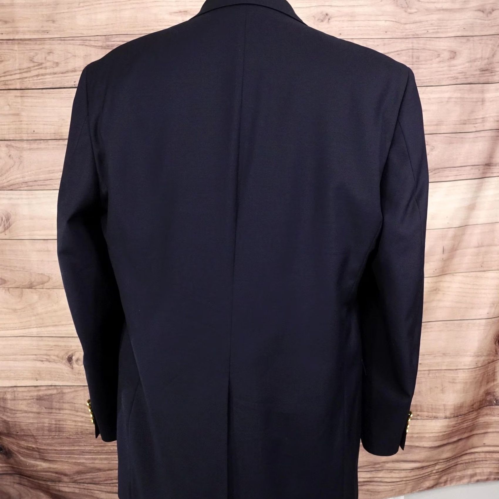 Ralph Lauren Lauren Ralph Coat Mens 42 Blue Blazer Two Button Notch Lapel Sport Size 42R - 4 Thumbnail