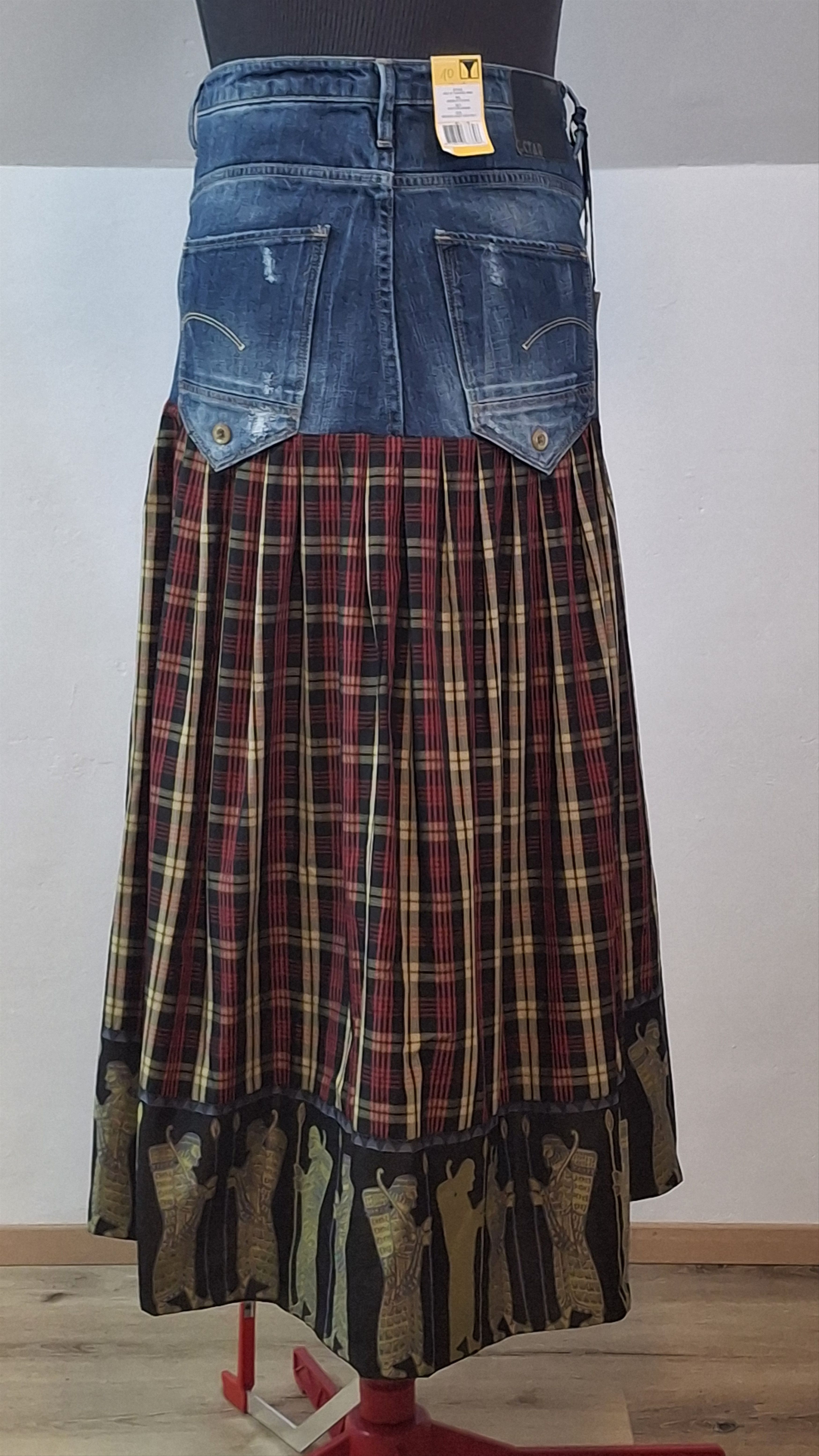G-Star G-Star RAW Arc 3D + Reconstructed Maxi Skirt Size S Size 30" / US 8 / IT 44 - 3 Thumbnail