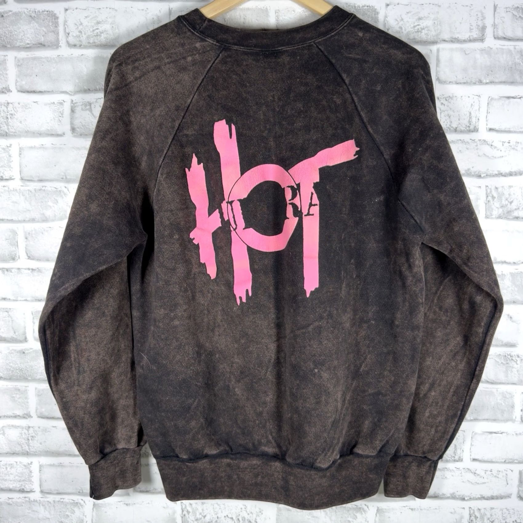 Anvil VINTAGE Anvil HOT Cotton Blend Pullover Womens XL Black USA Pullover Sweater Womens XL USA Black Anvil Hoodie? Size XL / US 12-14 / IT 48-50 - 5 Thumbnail