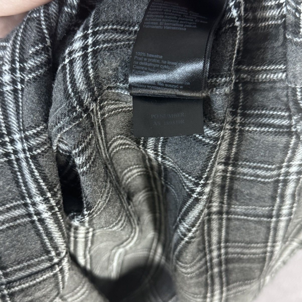 Allsaints Allsaints shirt flannel Y2K logo Size US XL / EU 56 / 4 - 9 Thumbnail