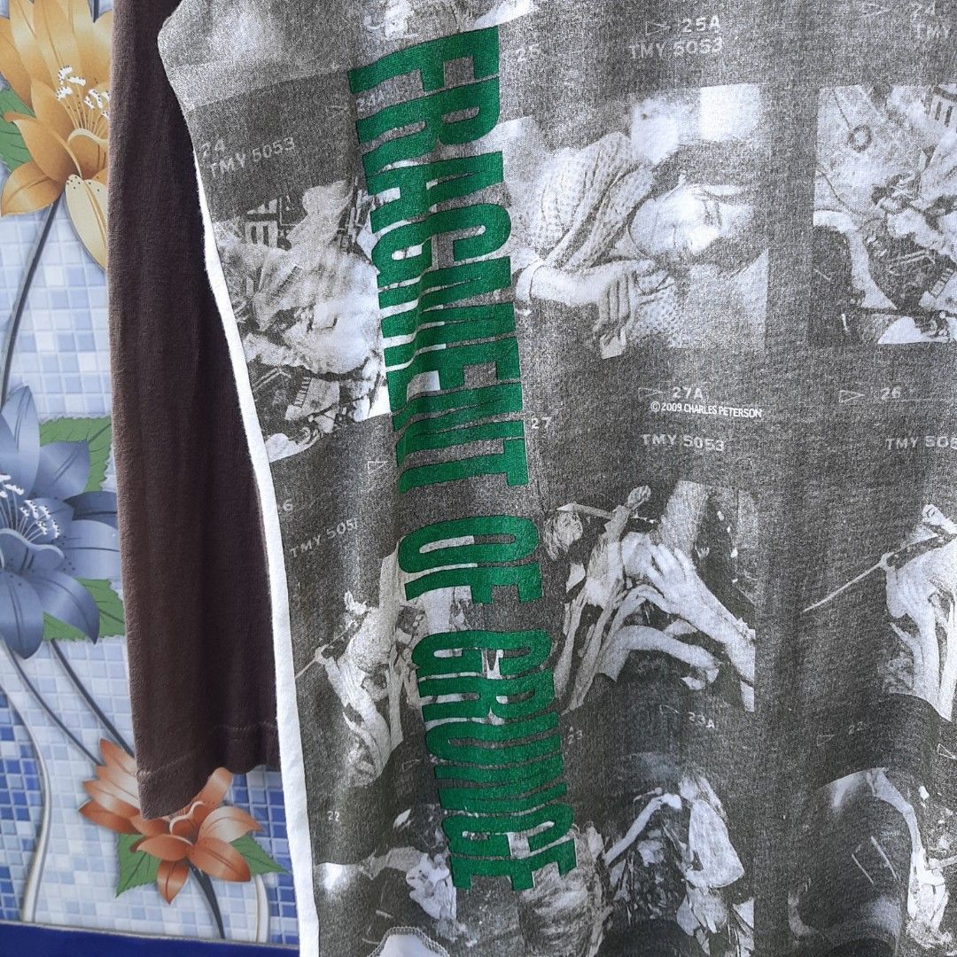 Band Tees × Nirvana × Takeo Kikuchi 2009 TK "Kurt cobain fragmen of grunge by Charles Size US M / EU 48-50 / 2 - 3 Thumbnail
