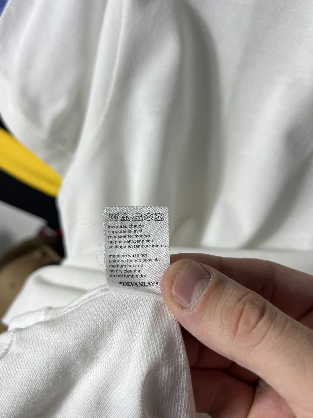 Lacoste 🔥 Lacoste Vintage Polo — White – Size 5 (L) Size US L / EU 52-54 / 3 - 8 Thumbnail