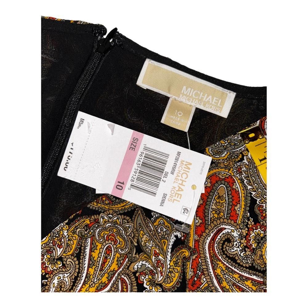 Michael Kors Michael Kors l NWT Sienna Paisley Keyhole Dress Size 10 Size L / US 10 / IT 46 - 8 Thumbnail
