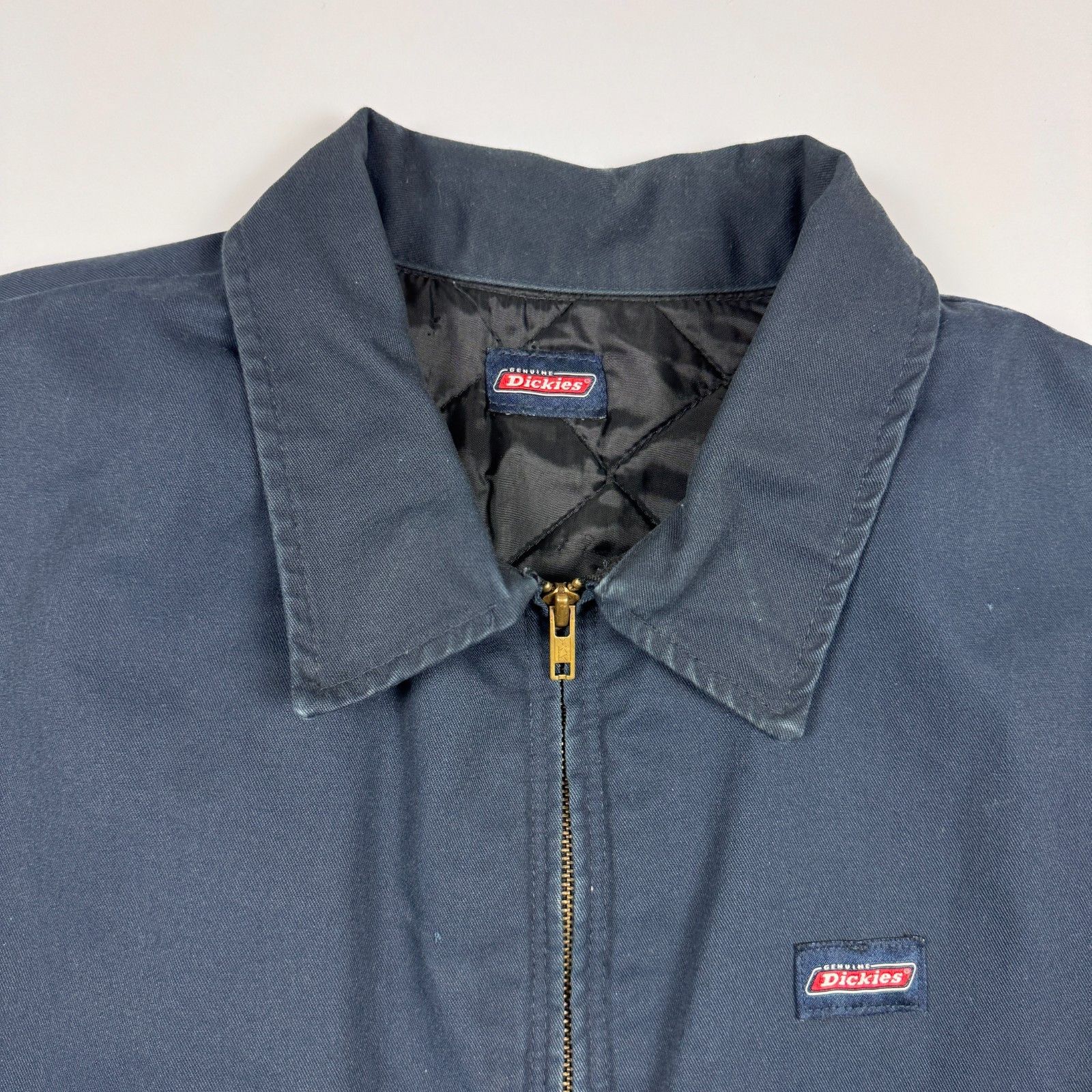 Dickies Vtg Dickies Work Jacket XL Lined Navy USA Hardware Size US XL / EU 56 / 4 - 6 Thumbnail