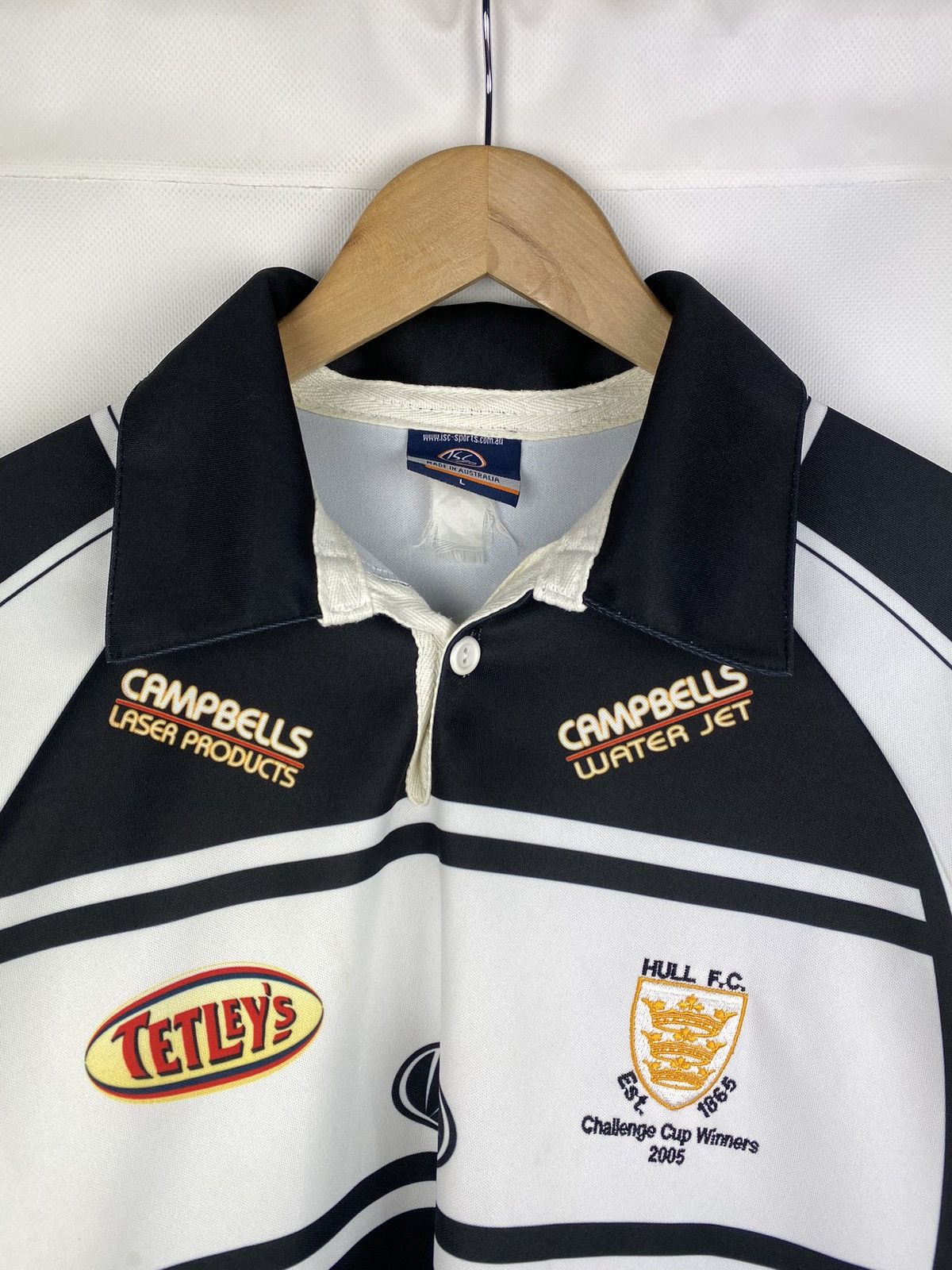 Other ISC Hull F.C. men’s rugby shirt jersey size L Size US L / EU 52-54 / 3 - 8 Thumbnail