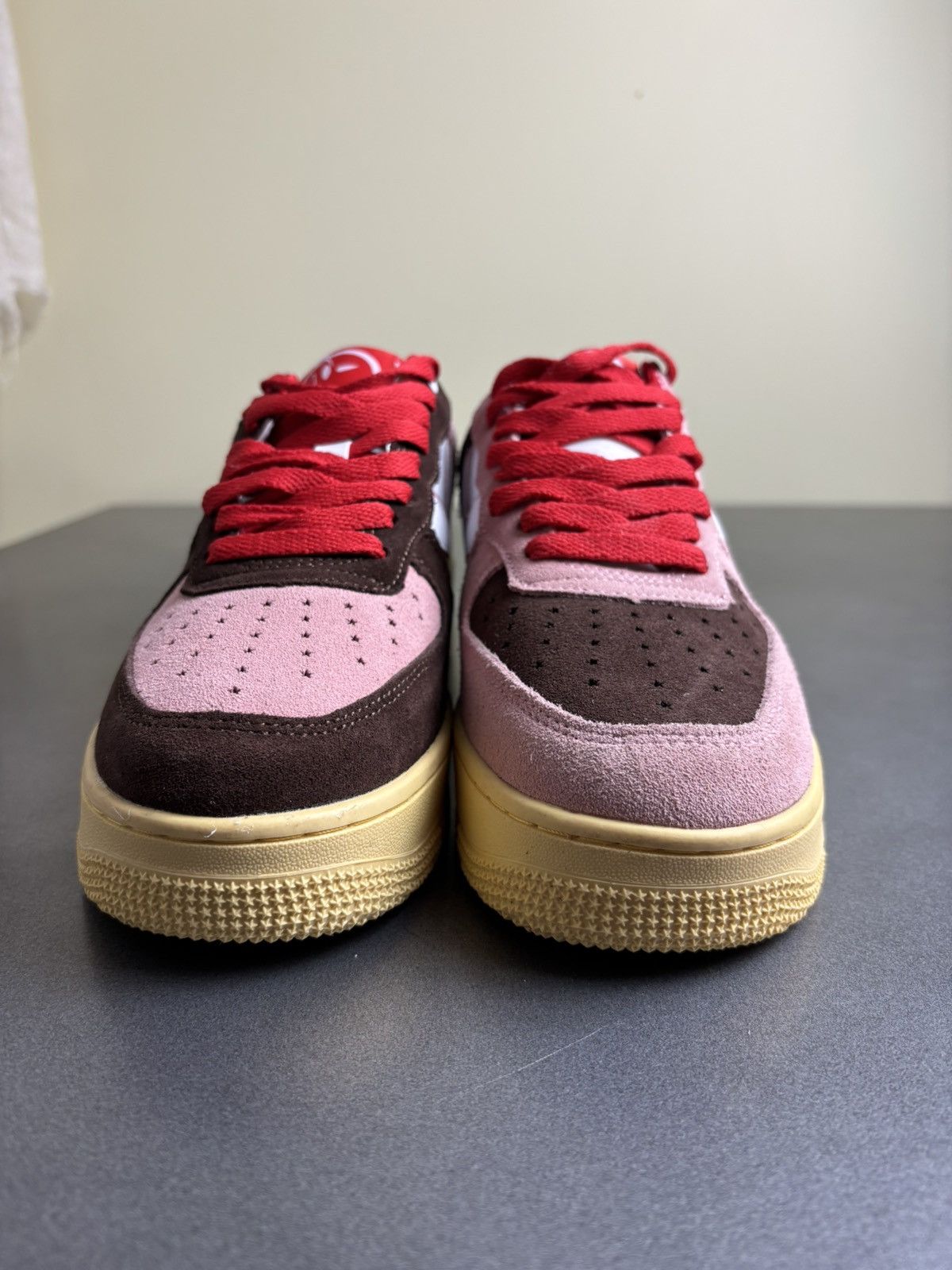 Avirex × Pelle Pelle × Vintage Soulja Boy YUMS Banana Split AF1 Sneakers Dropout Rap Shoes Size US 7.5 / IT 37.5 - 8 Thumbnail
